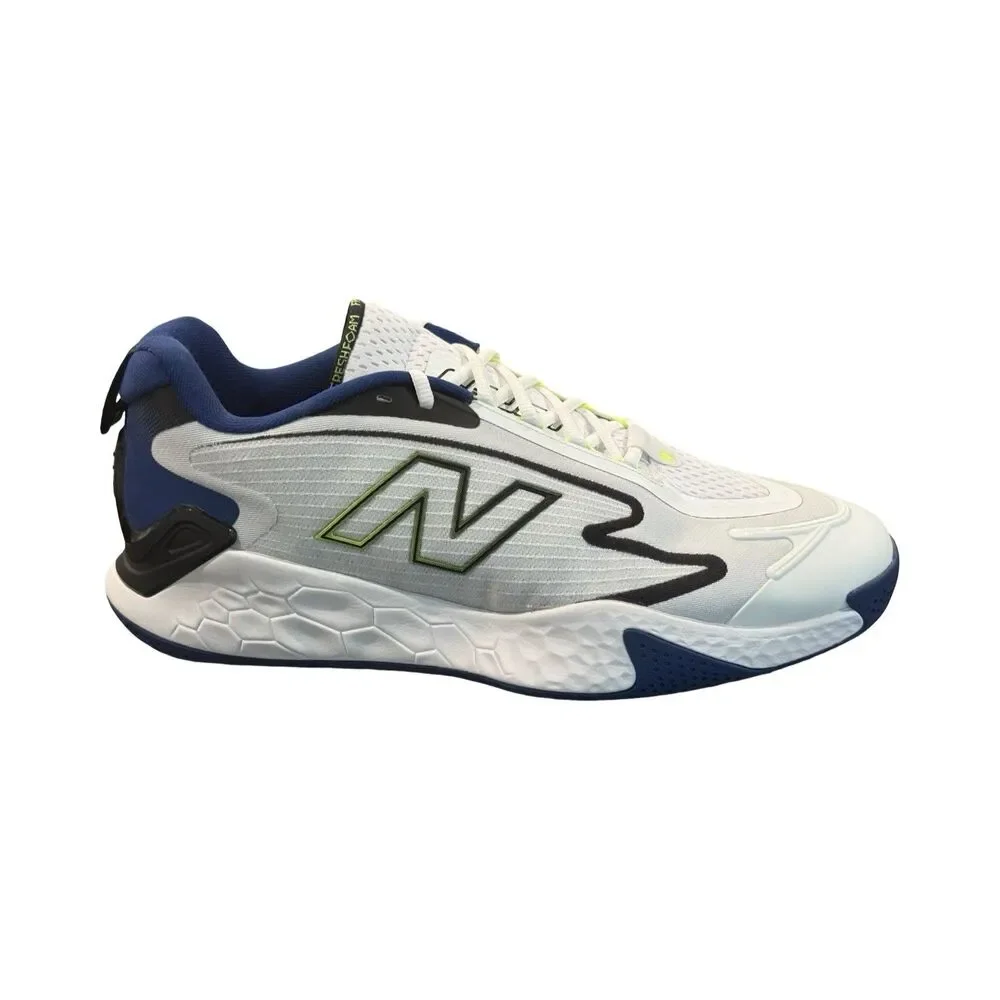Size 15 New Balance Fresh Foam X CT-Rally 2E White Blue Yellow Mens MCHRALW1
